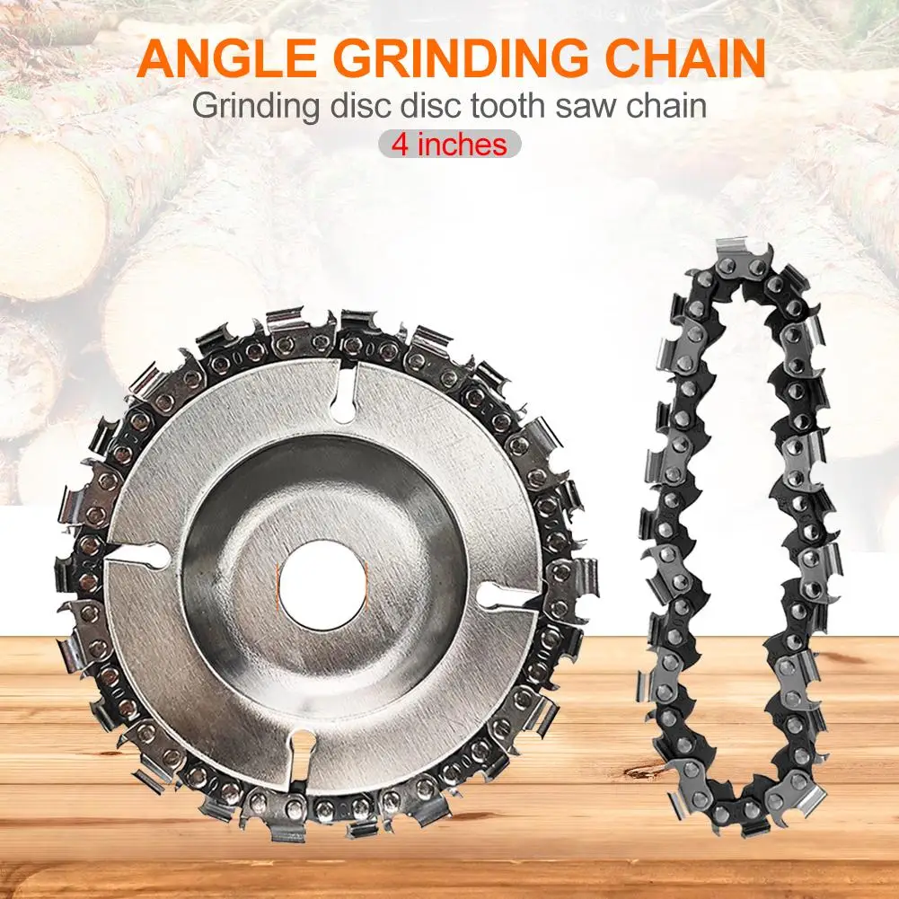 

22 Teeth Sharpener Chainsaw Saw Chain Excellent Durable Cemented Carbide Sharpening Tool for Angle Sharpens System