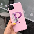 Letter - pink - P