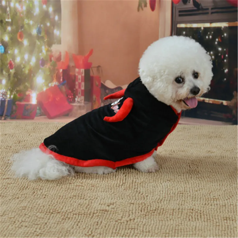 Pet костюмы на Хэллоуин для собак, одежда для собак, кошек, чихуахуа зимняя собака пальто, Одежда для питомцев для небольших собак Одежда для кошек Рождество
