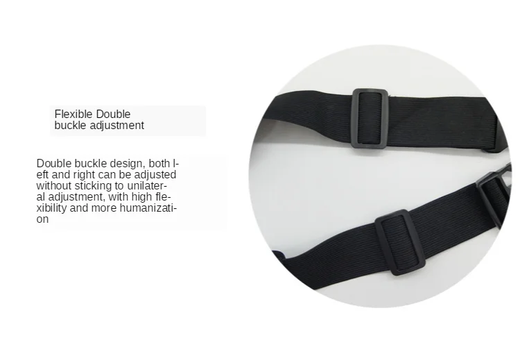 Double buckle adjustment