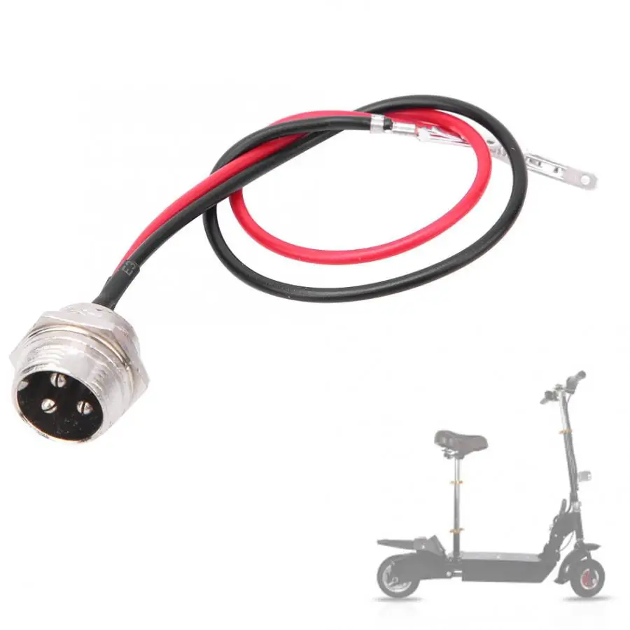 6pcs 3 Needles Scooter Charging Connector Charging Port Connector