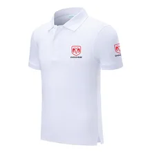 Высокое качество летние новые мужские рубашки поло с коротким рукавом одноцветная Мужская рубашка поло dodge мужские топы