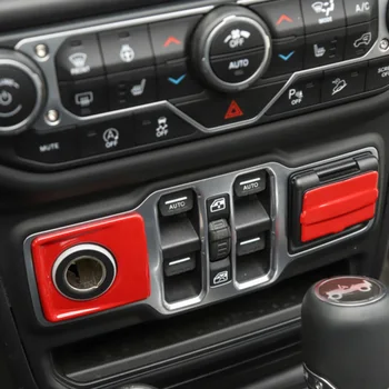 

ABS Cigarette lighter trim USB Socket Frame Sticker Interior Waterproof
