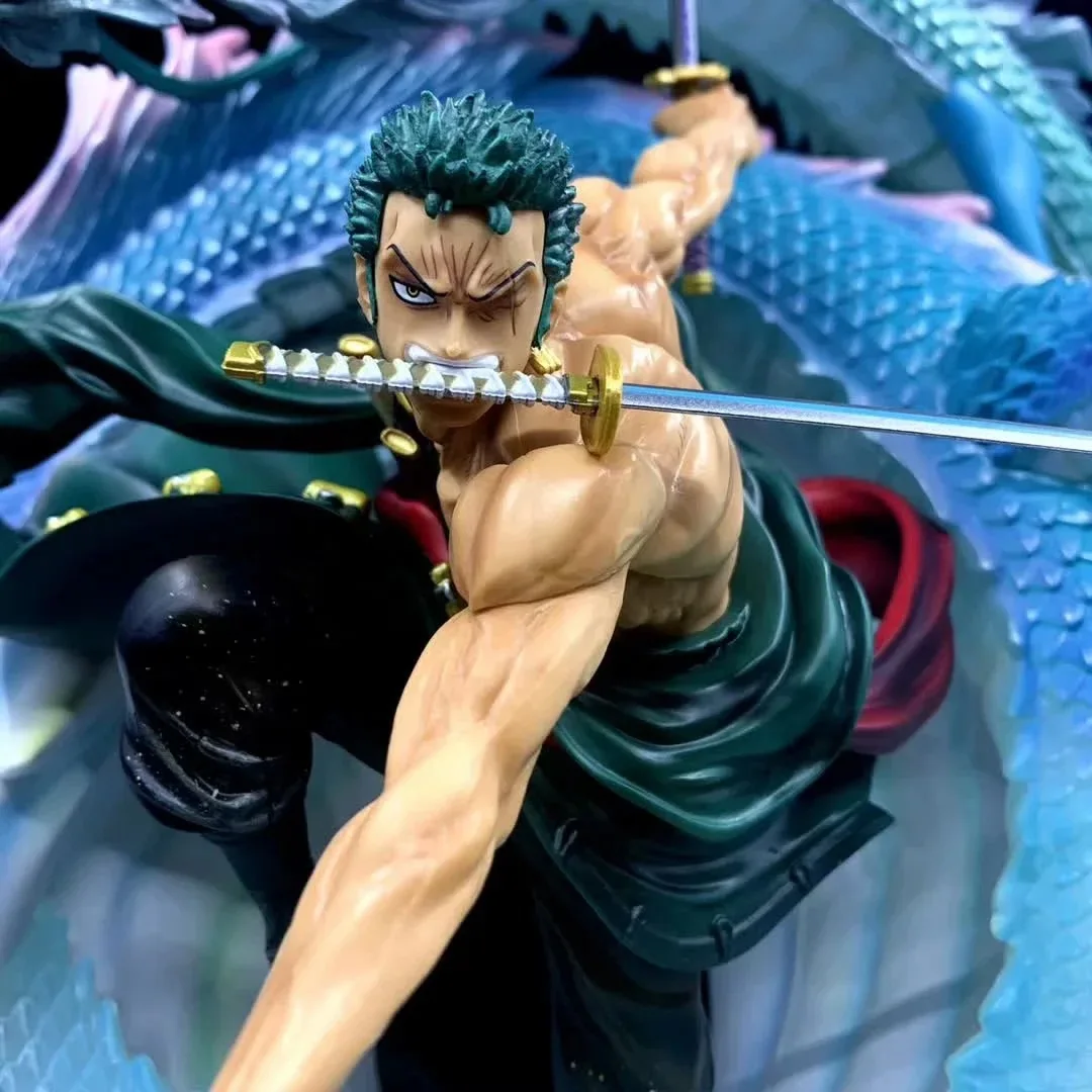 ワンピースロロノア ゾロ3ドラゴンズ竜巻版pvcアクションフィギュアコレクションモデルのおもちゃ50cmの Aliexpress Toys Hobbies