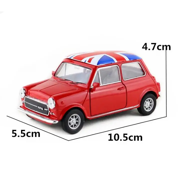 Классическая модель автомобиля с высокой симуляцией 1:36 ретро игрушечная машинка
