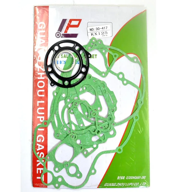 Комплект уплотнительных прокладок для мотоциклетного чехла Kawasaki KX125 125cc 1998 1999 2000 |