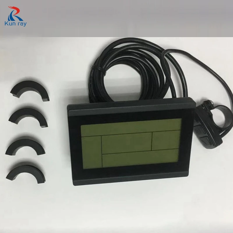 Электрический велосипед 24 В 36 48 60 в 72 интеллектуальный дисплей KT LCD3 спидметр для