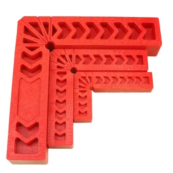 

90 Degree Right Angle Auxiliary Positioner Plastic Right Angle Block Right angle ruler auxiliary for carpenter