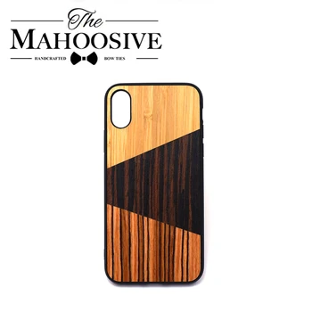

Patchwork Ultra Slim Real Wood Phone Case For iPhone 6 6s 7 8 Plus For iPhone SE2 11 Pro Cover X S MAX Phone Rosewood Random