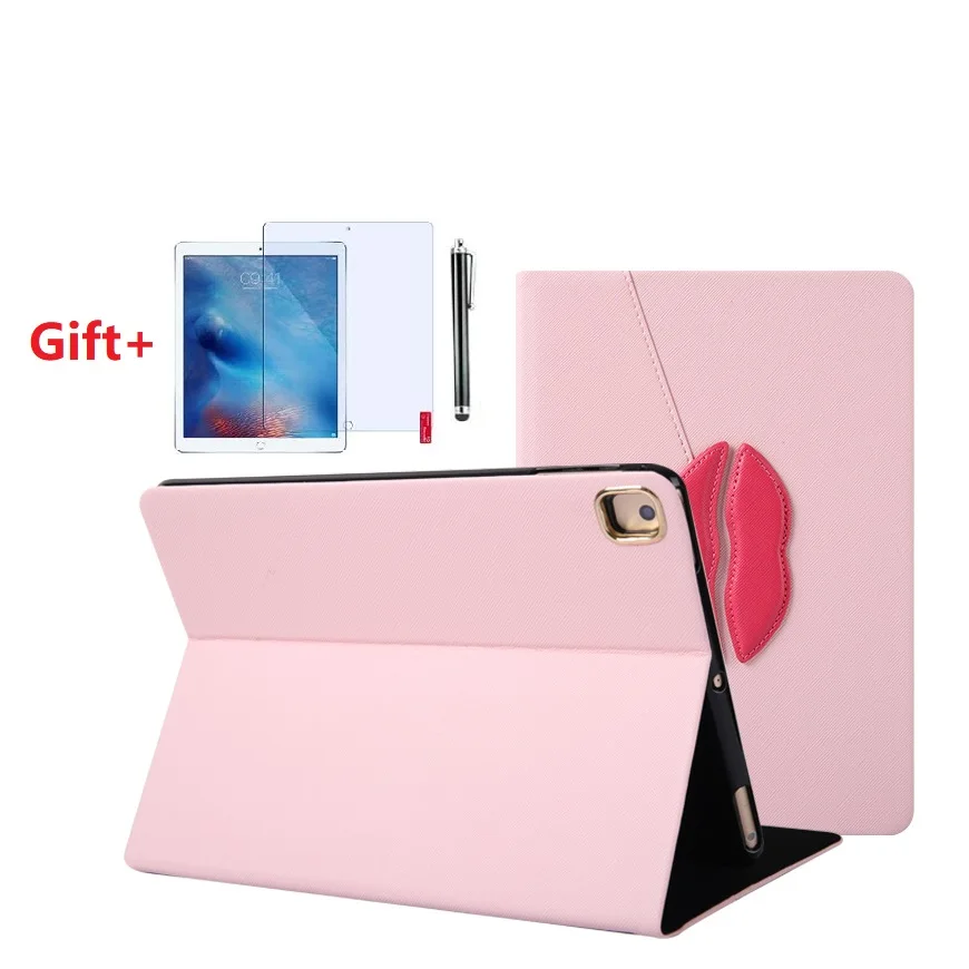 Чехол для планшета Ipad Air 1/2/ 5th/6th 9 7 ''рисунок красные губы откидная Магнитная