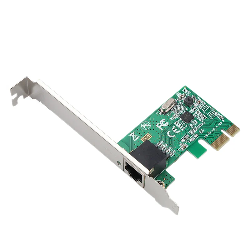 Сетевой контроллер Pci Express Pci-E сетевая карта 1000 Мбит/с Gigabit Ethernet 10/100/1000 м Rj-45 Lan адаптер конвертер