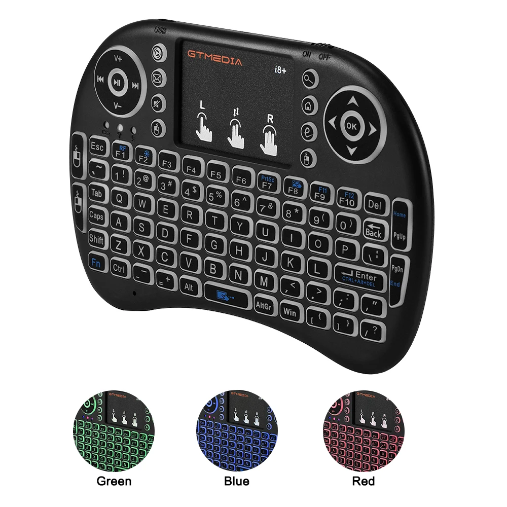 Игровая клавиатура с тачпадом. Клавиатура беспроводная k06 2. Клавиатура с тачпадом i8. Клавиатура с тачпадом i8. Беспроводная мини клавиатура i8.