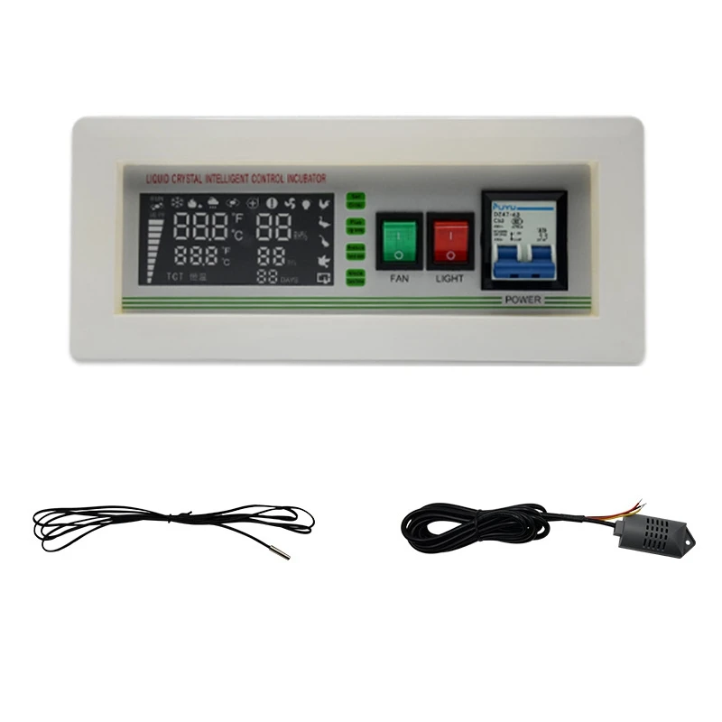 

XM-18SD Automatic Egg Incubator Controller Digital LED Temperature Controller Temperature Humidity Sensors Egg Hatcher Controlle