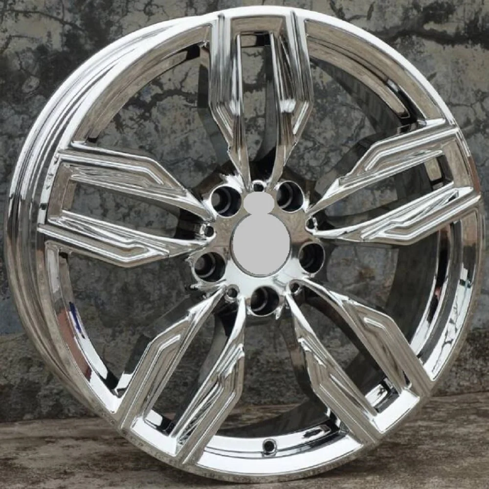 Хромированный коврик 18 дюймов 18x8 0 18x9 5X112 5x120 автомобильные диски из сплава для BMW 1