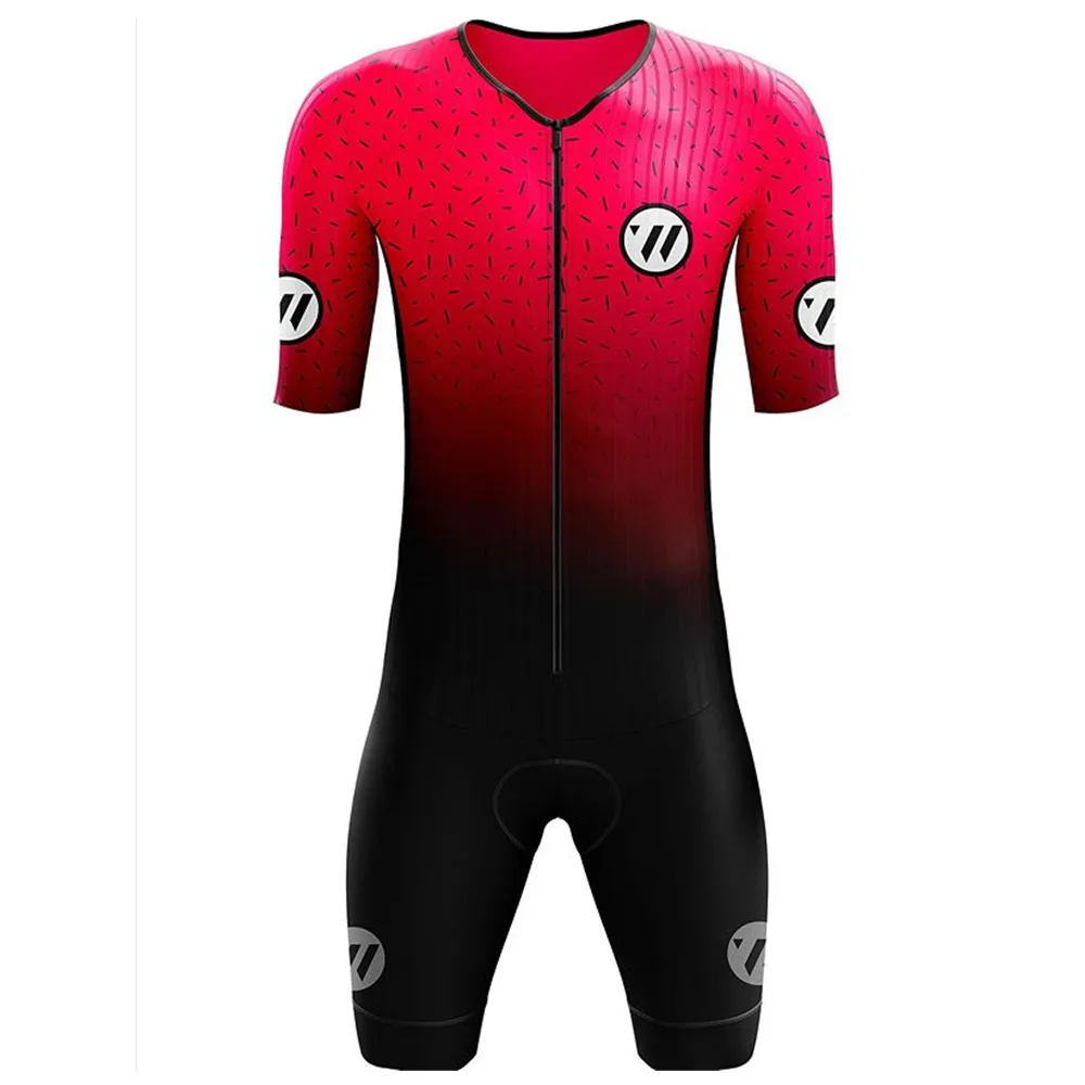 Men Vv Sports Designs Triathlon Power Blue Trisuit Cycling Kits Swimming Sportswear Bicycle Skinsuit Ciclismo Aero Thin Pad Sets