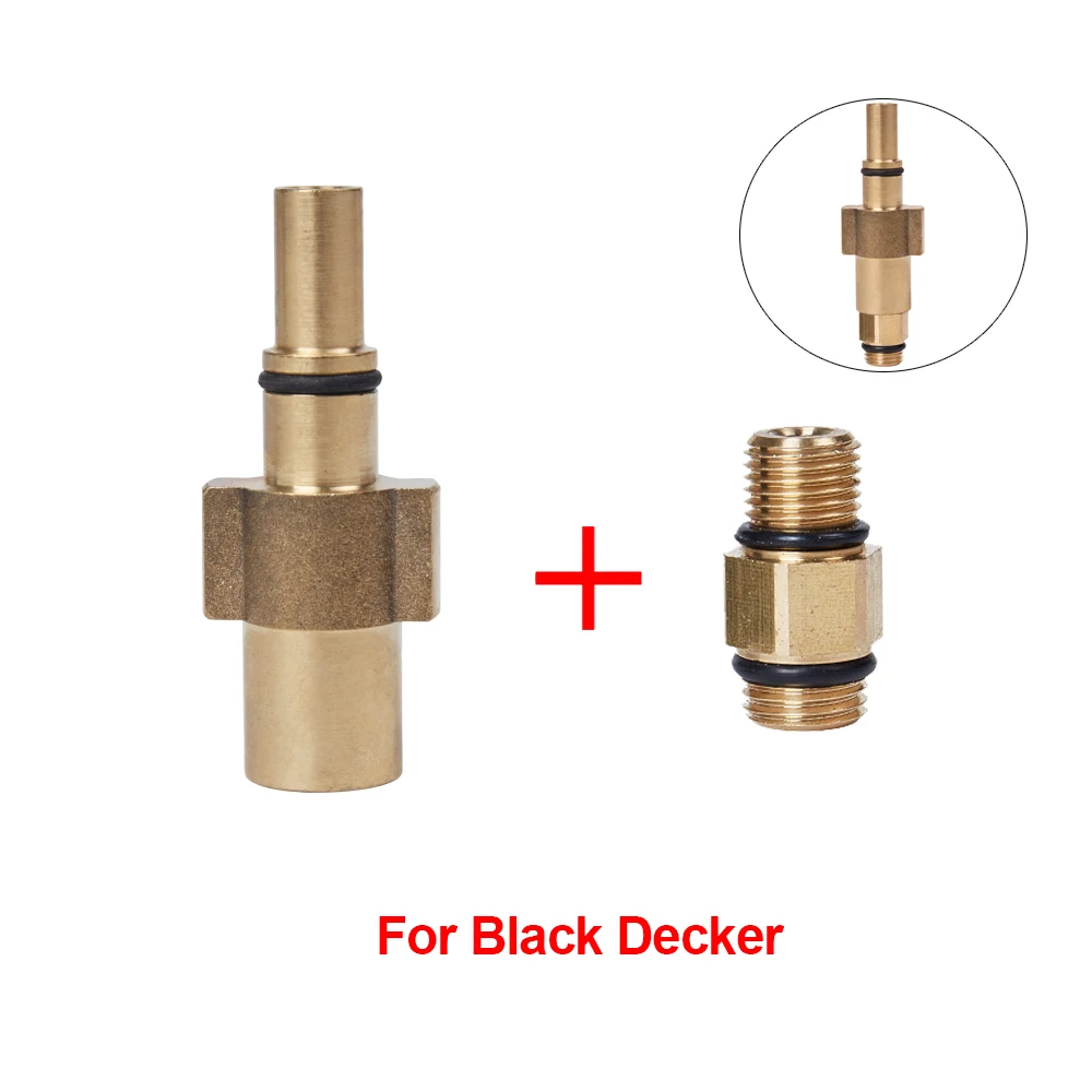 Adapter, Connect karcher lance with Black & decker pressure washer
