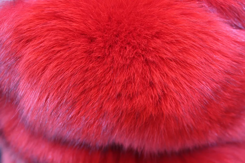 winter women real fur vest lady natural fox fur coat sleeveless warm fashion fur gilet female vest brand customized
