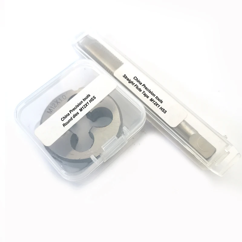 Set Maschi Per Filettatura M12 X 1.0 - HSS Alta Velocità - Per Fori Passanti E Ciechi - Foto 5