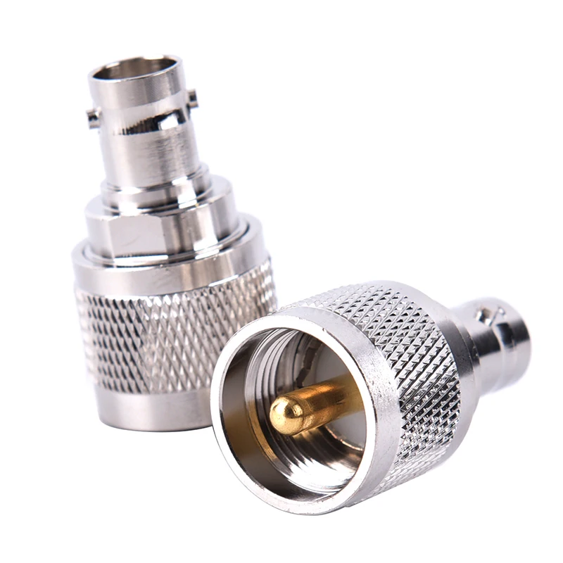 

1pc PL-259 UHF Male Plug To BNC Socket Female RF Coaxial Adapter Connector