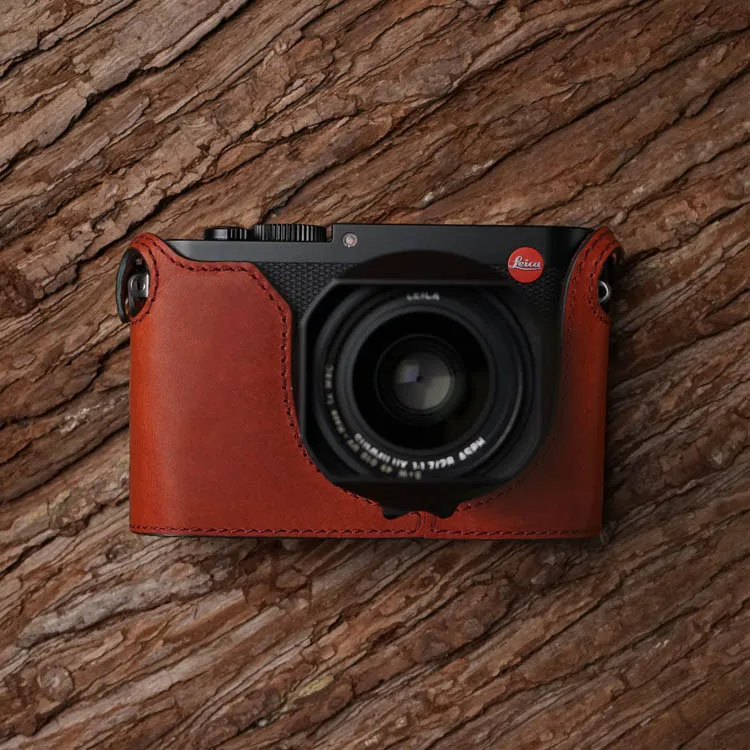 Leica Q Q2 MrStone Новинка кожаный чехол LEICA для камеры без ручки половина комплекта