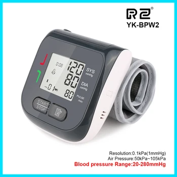 

RZ Blood Pressures Blood pressure Monitor Digital Wrist Blood Pressure Heart Cuff Meter Monitor Machine Blood Pressure