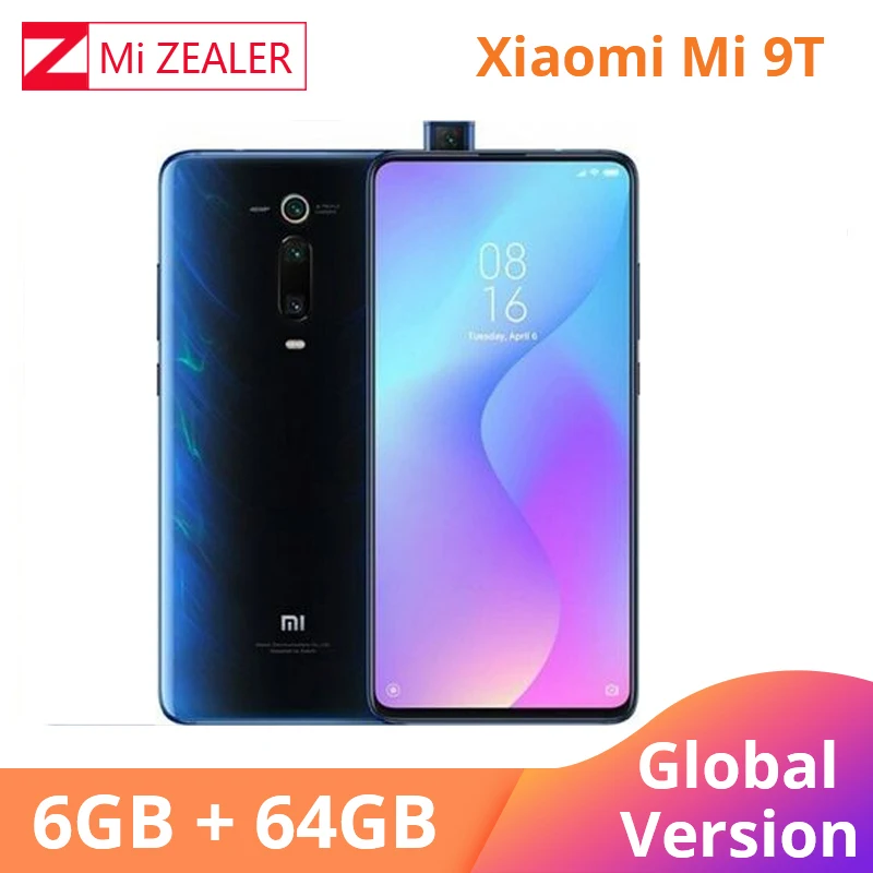 Новая глобальная версия Xiaomi mi 9T красный K20 6 39 дюймов ГБ 64 Гб Смартфон 48MP Snapdragon 730
