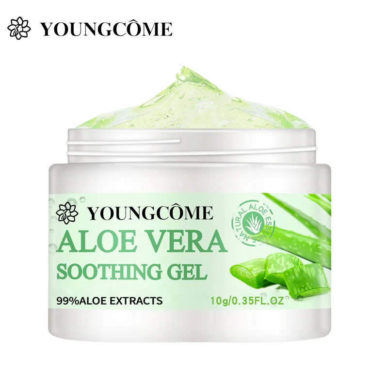 YOUNGCOME крем для лица с экстрактом алоэ вера увлажняющий и питающий кожу от шрамов 10