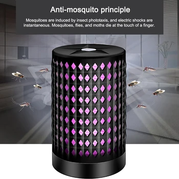 

USB Electric Mosquito Killer Lamp Socket Mosquito Fly Bug Insect Trap Killer Light Home Mosquito Lamp No Noise No Radiation