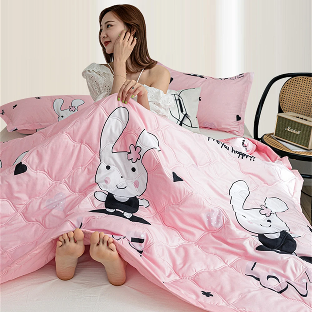 

B-LIFE Bedding Premium Cotton Blanket Queen Soft Breathable Thermal Multiple Sizes for Adult and Kids Layering Any Bed