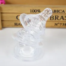 Младенцы стандартный размер с широкой диафрагмой стандартный размер соска для кормления Жидкая силиконовая соска