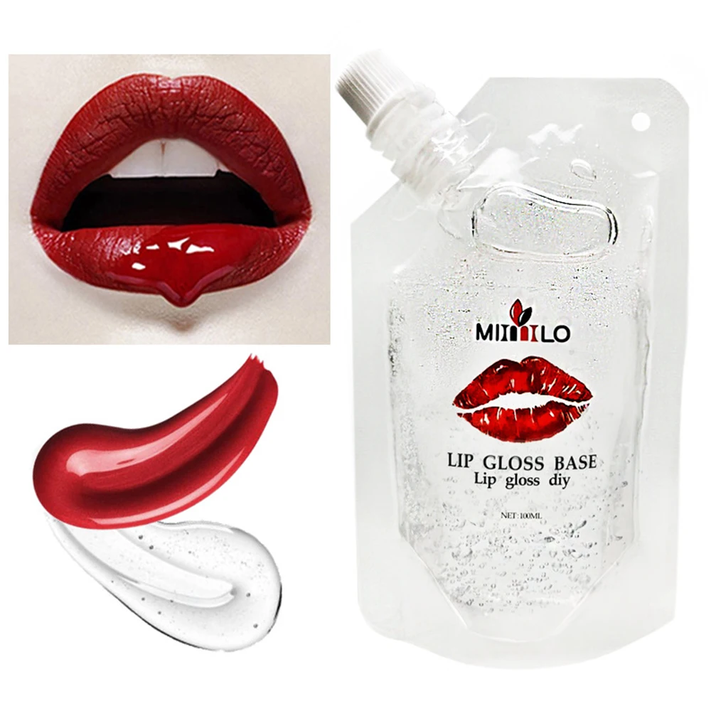 Clear Lip Gloss Base Oil DIY Moisturizing Lipstick Material Base Gel For Lip Gloss Base Handmade Liquid Lipstick Makeup