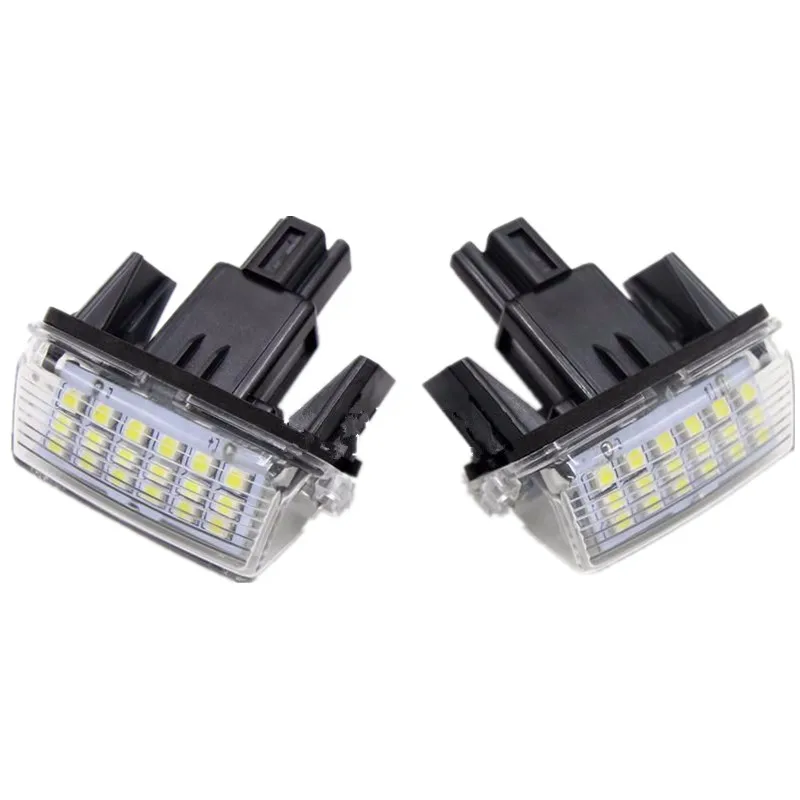 2pcs Led Licence Number Plate Led Lamp Light Oem Replace For Toyota
