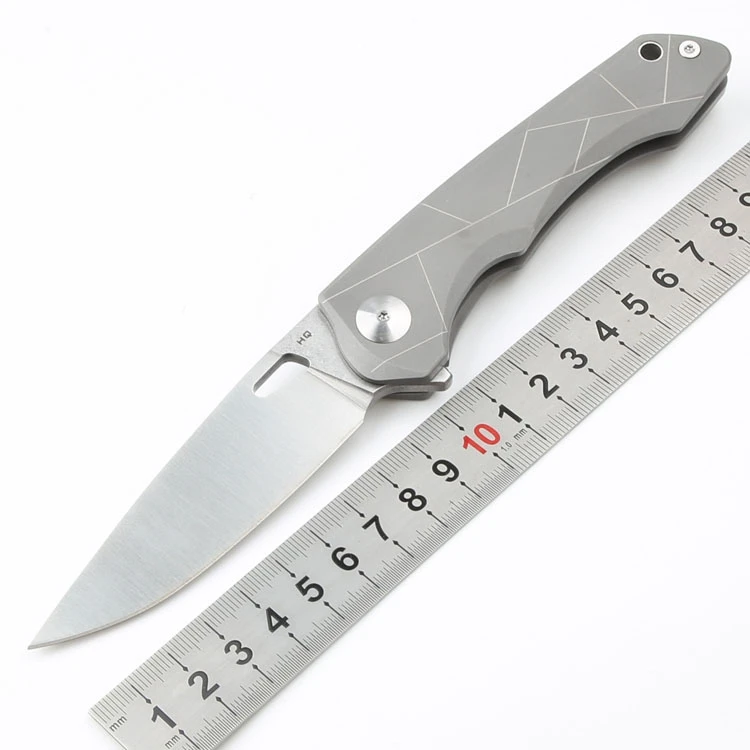 HQ folding pocket camping knife D2 Blade steel Handle outdoor hunting tactical survival fruit Utility Knives EDC kitchen tools |