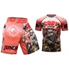 Cody Lundin Men 3D Printed MMA Jiu jitsu gi Rashguard Compression Male Kickboxing Shorts Fitness Trainning Sets Active Wear 3