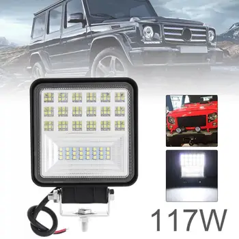 

4 Inch 117W Ultra Bright LED Light Pod Combo Off Road Driving Light DRL Fog Light LED Work Light for Jeep ATV UTV SUV Truck Boat