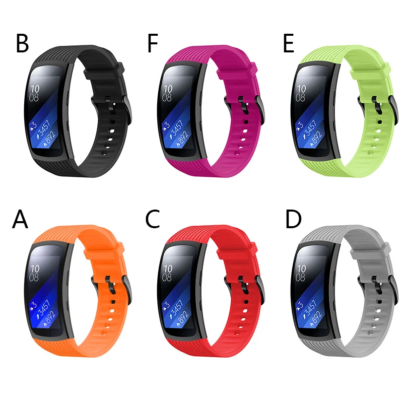 Официальный силиконовый ремешок для часов samsung gear Fit2 Pro фитнес-часы Fit 2 Bracelet