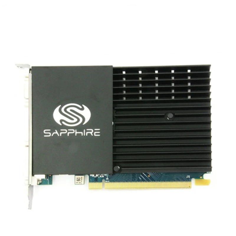Оригинальная Видеокарта SAPPHIRE HD 5450 1 ГБ GPU AMD Radeon HD 6450 1GHM 512 Мб видеоэкран карты для настольного ПК HDMI PCI-E-2