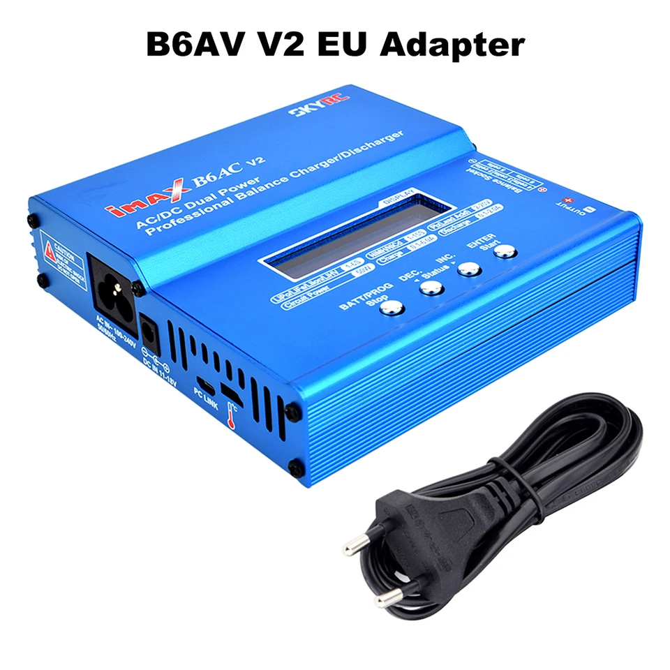 Imax B6AC V2 50ワット6Aバランス充電器放電器デジタル液晶画面