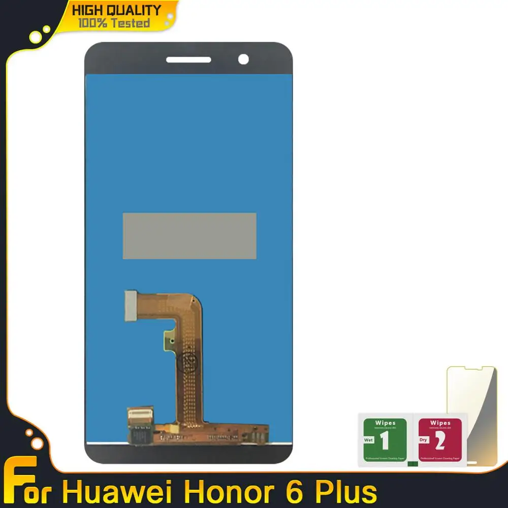 5 "для Huawei Honor 6 Plus высокое качество LCDs ЖК-дисплей сенсорный экран дигитайзер