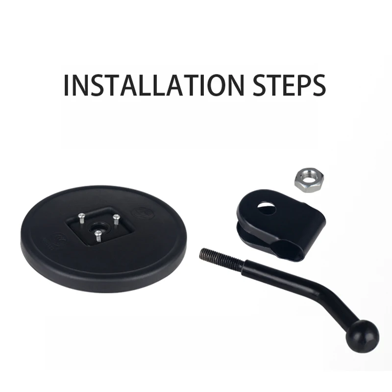 Blind Spot Mirror Wide Angle Mirror Truck Adjustable Blind Spot Mirror Rearview School Bus Side Convex Wide Angle large Round Mirror Large Field View Aux Accessorie