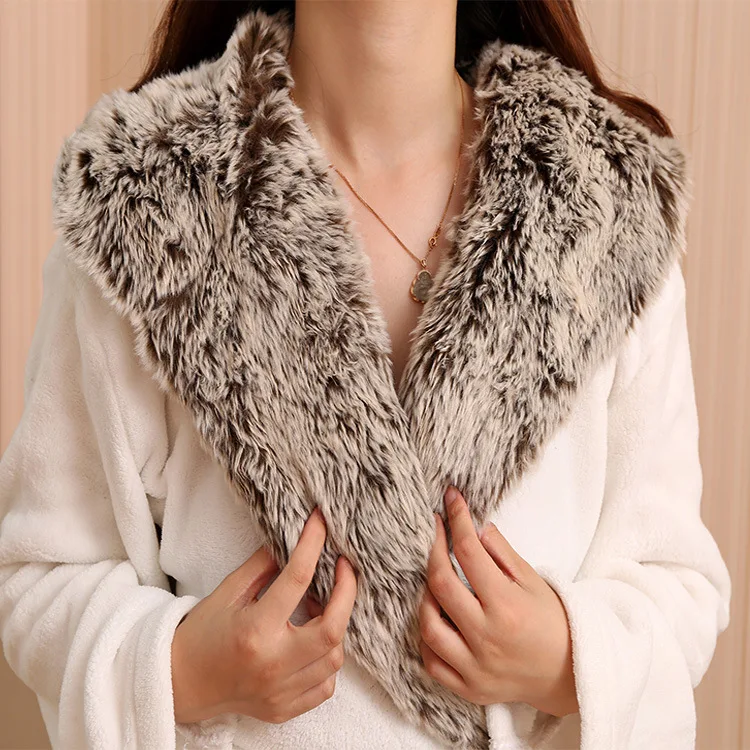 

MJ177A Thickening Flannel Robe Dressing Gowns For Women Bathrobes Peignoir Femme Peignoir Femme Bathrobe Dressing Soie Albornoz