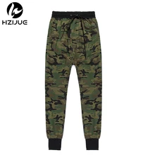 HZIJUE, весна, новинка, уличная одежда, камуфляж, Мужские штаны, модные, повседневные, карандаш, уличный стиль, хип-хоп, мужские брюки для бега, летние