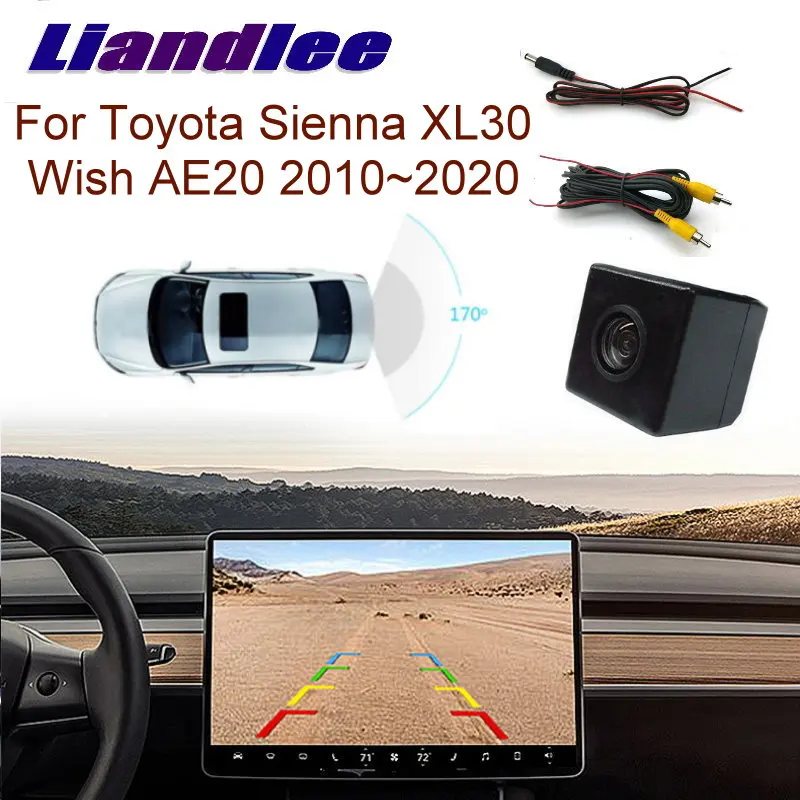 Liandlee специальная автомобильная камера заднего вида для Toyota Sienna XL30 Wish AE20 2010~ ночного видения HD камера заднего вида