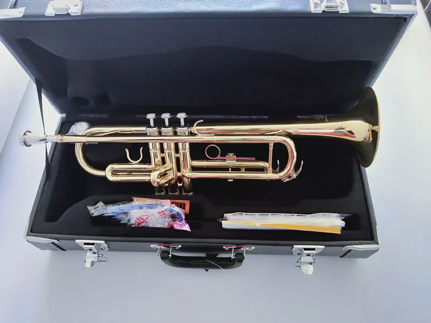 B плоский YTR-2335S труба музыкальная труба латунные инструменты игры супер топ акции подарок