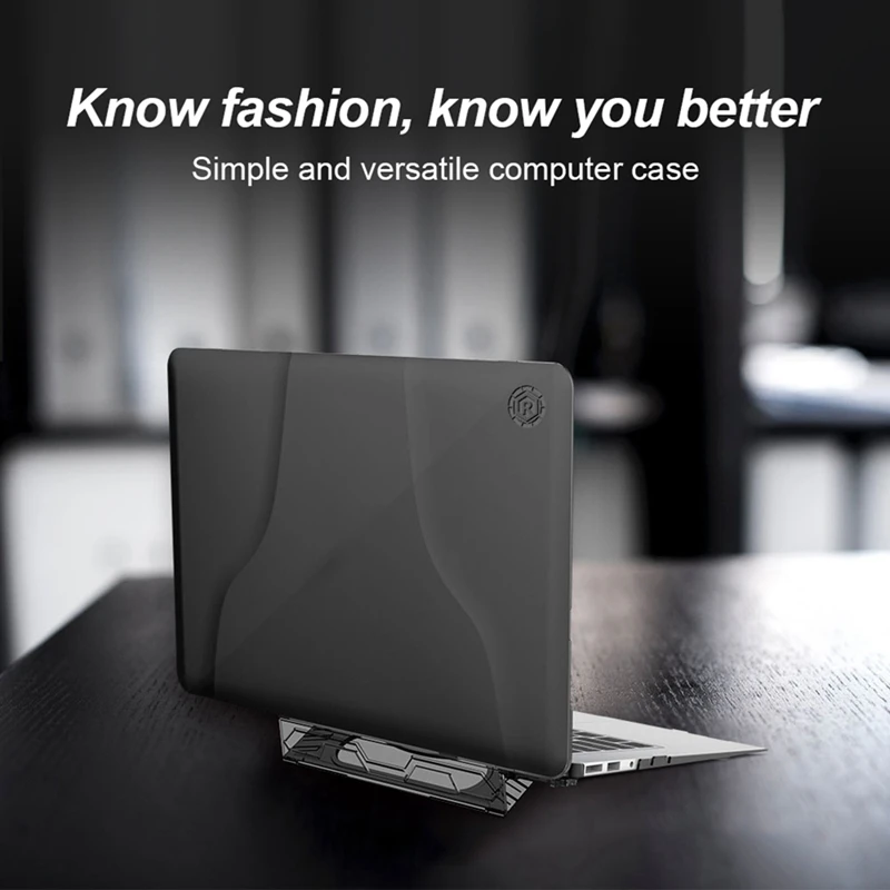 Матовый Жесткий чехол для Macbook Air 13,3 Чехол ударопрочный чехол для Macbook Air 13 дюймов с ручкой и подставкой теплоотвод