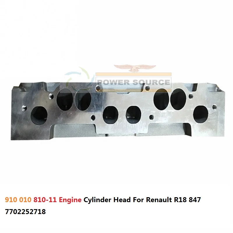 910 010 810-11 Engine R12 Cylinder Head For Renault 847 R12 TS R5 TX Le car Fuego Trafic R18 1937cc 1.4L 1976-79 7702252718 910010  (4)