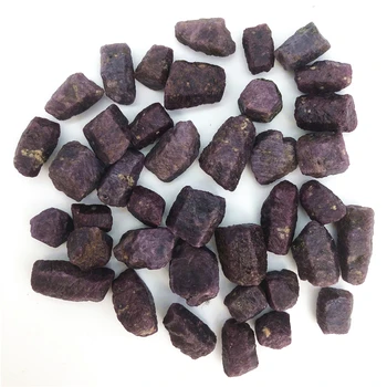 

Drop Shipping 100g High Quality Red Ruby Reiki Healing Sapphire Raw Gemstone Specimen Natural Stones and Crystals