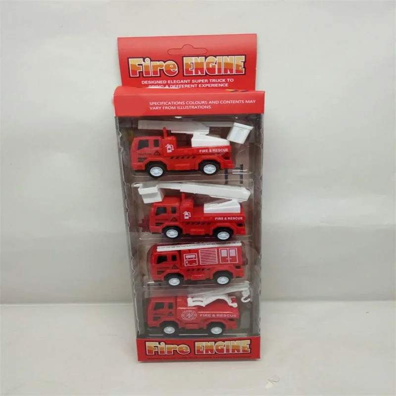 

Children Mini Cute Pocket Toy Car Model Warrior Fire Truck Military Series Set Car Model