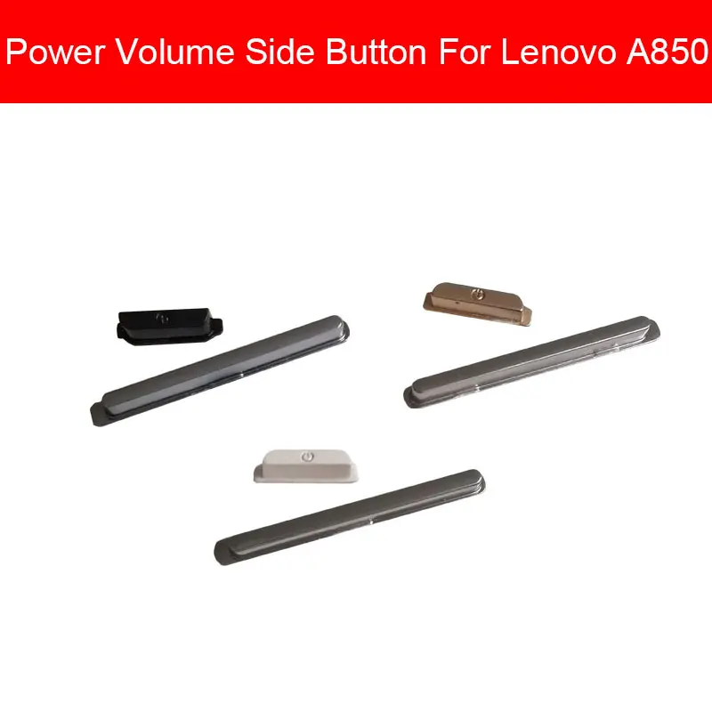 

Volume & Power Side Button For Lenovo A850 On / Off Power Volume Control Switch SideKey Flex Ribbon Cable Replacement Parts