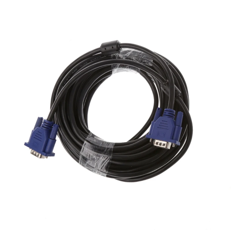 1,35 м VGA 15 Pin папа-папа удлинитель для ПК ноутбук проектор HDTV